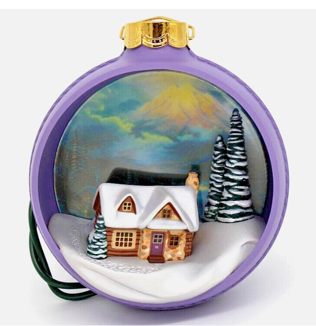 1997 Warmth of the Home, Thomas Kinkade - Lighted